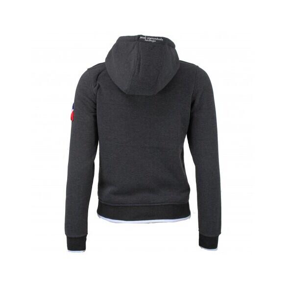 Sweatshirt à capuche molleton femme Peak Mountain Aflow 3/4