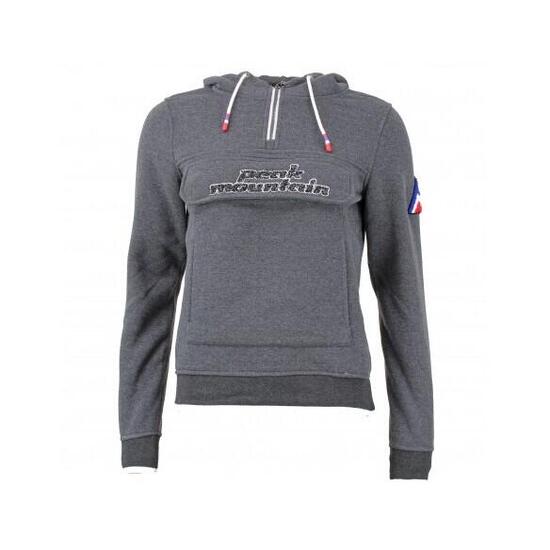 Seconde vie - Sweatshirt à capuche molleton femme Peak Mountain Aflow