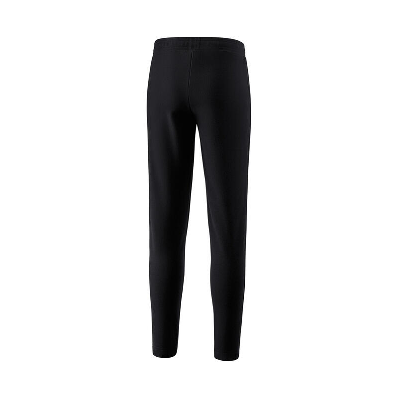 Pantaloni de jogging 565 negri, bumbac, talie medie cu şnur
