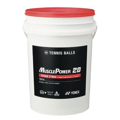 Palline tennis uomo TMP-20. Rosso
