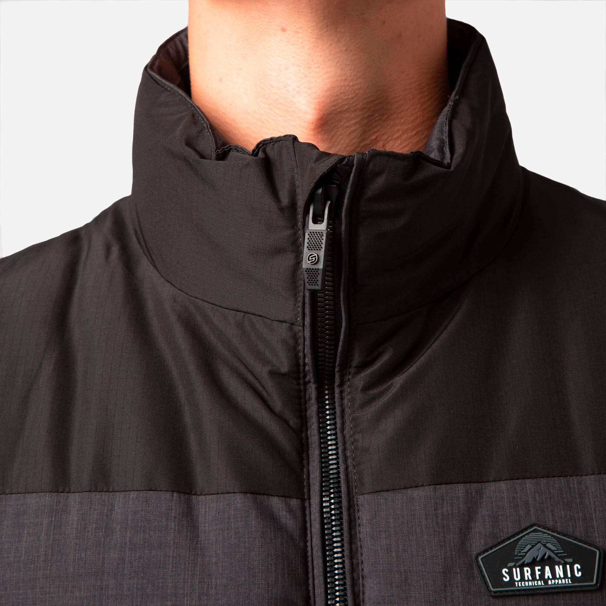 Trapper Mens Gilet Black 6/7