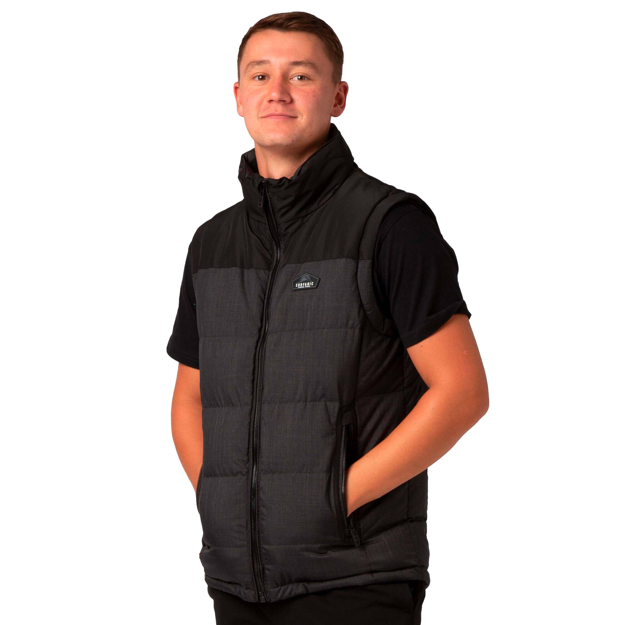 SURFANIC Trapper Mens Gilet Black