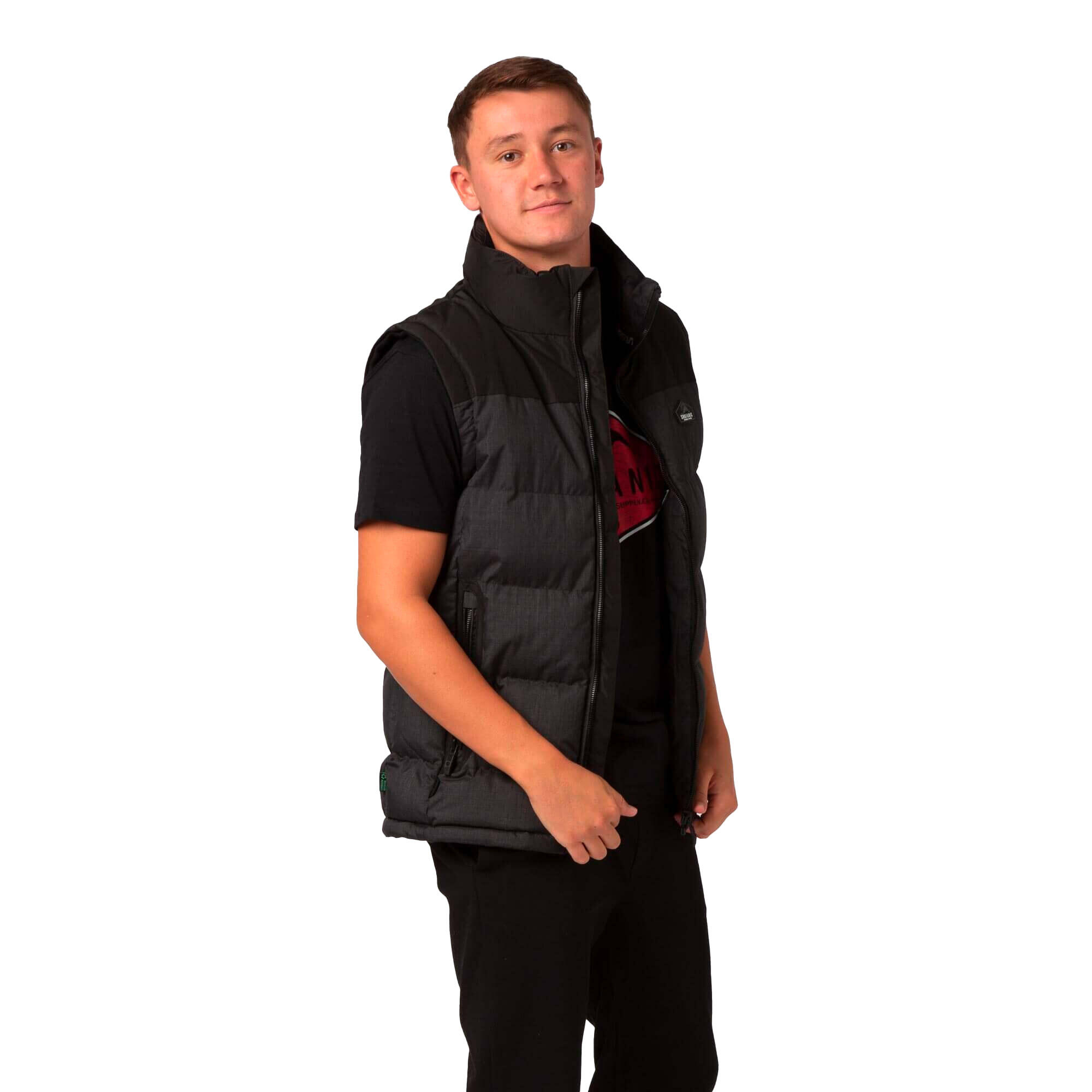 Trapper Mens Gilet Black 4/7