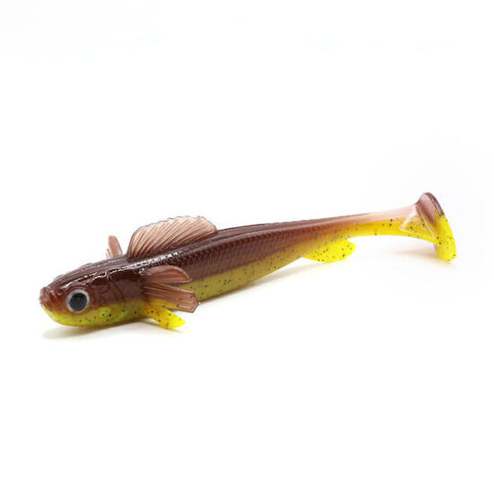 Gummiköder - Finisher 16cm - Green Pumpkin Chartreuse