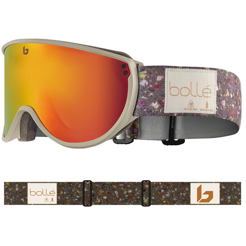 Skibrille Damen Bollé Eco Blanca