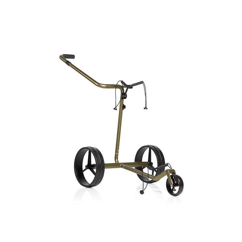 Jucad - Chariot Électrique Jucad Carbon Travel 2.0 - Chariot De Golf - Marron|noir|vert - Taille Unique - Decathlon