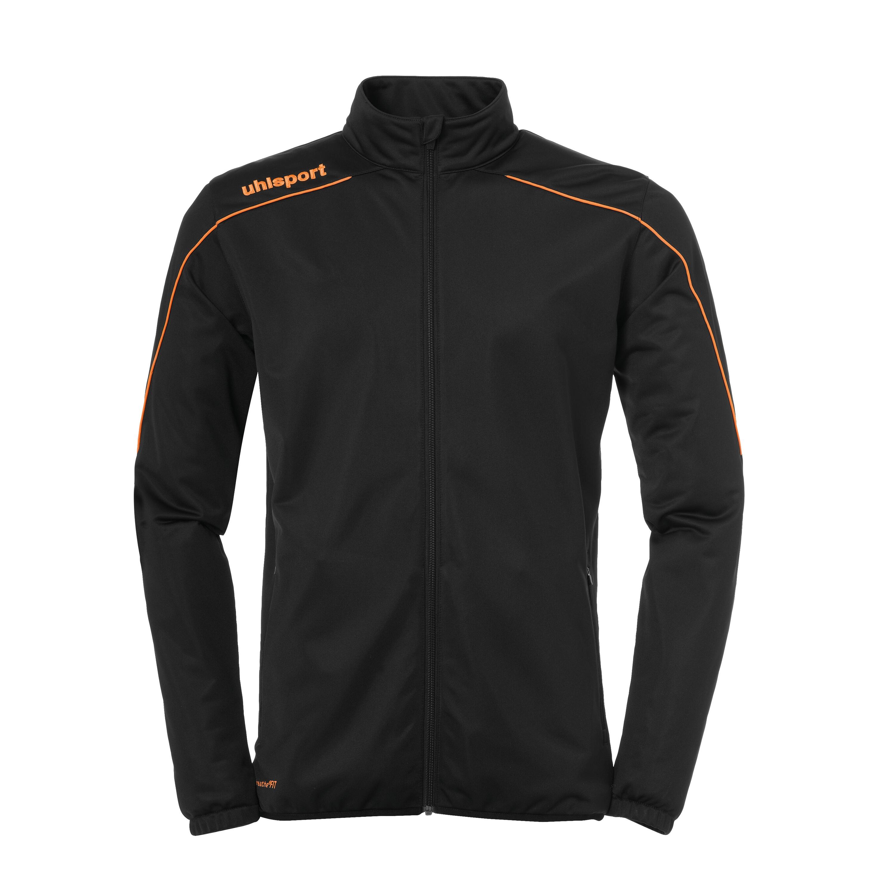 Uhlsport - Veste Enfant Uhlsport Stream 22 - Veste - Noir|orange - 10 À 12 Ans - Decathlon