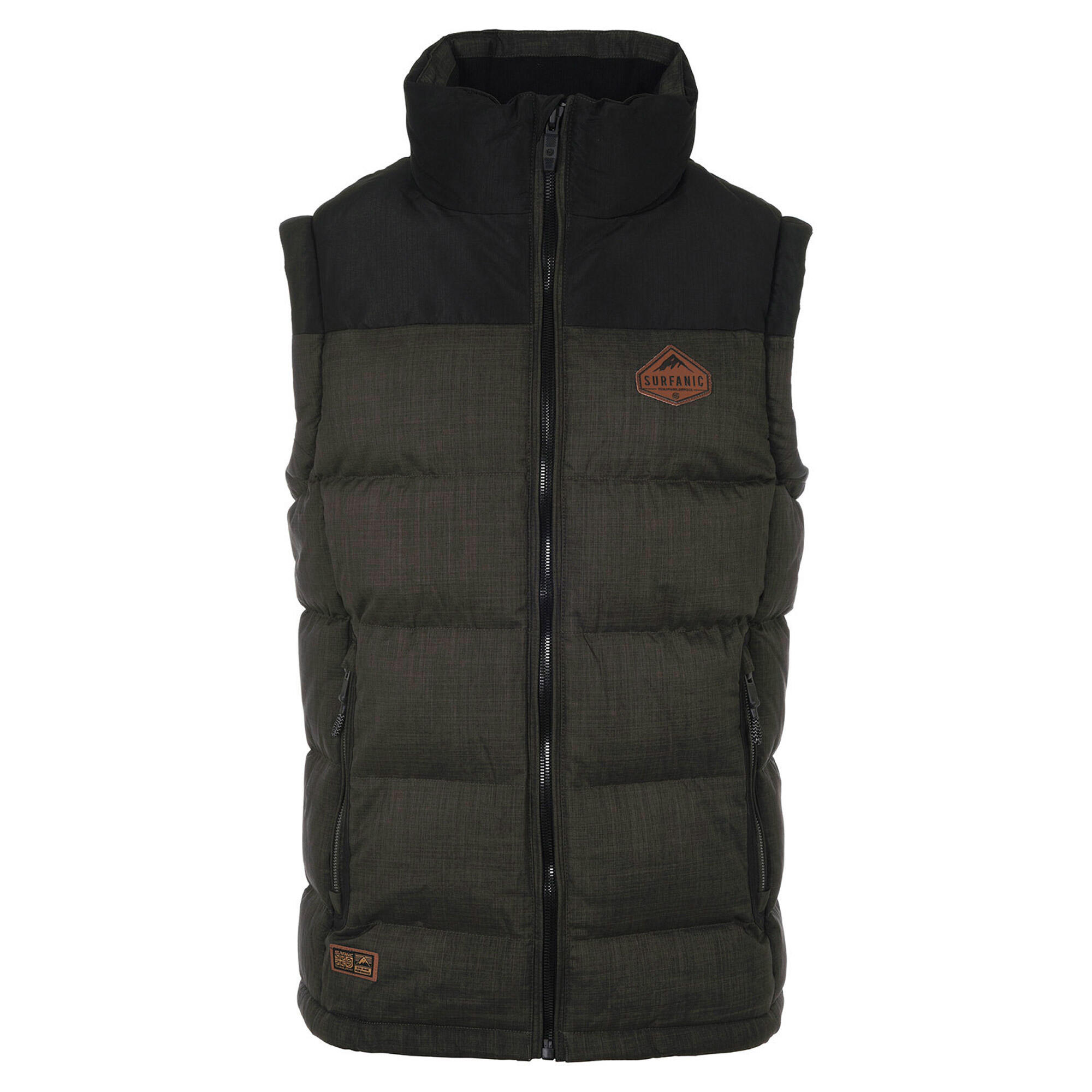 SURFANIC Trapper Mens Gilet Rogue Olive