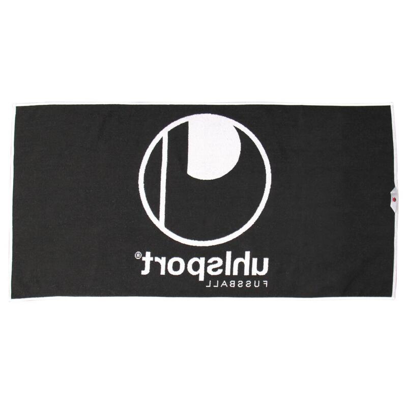 Serviette Uhlsport blanc/noir