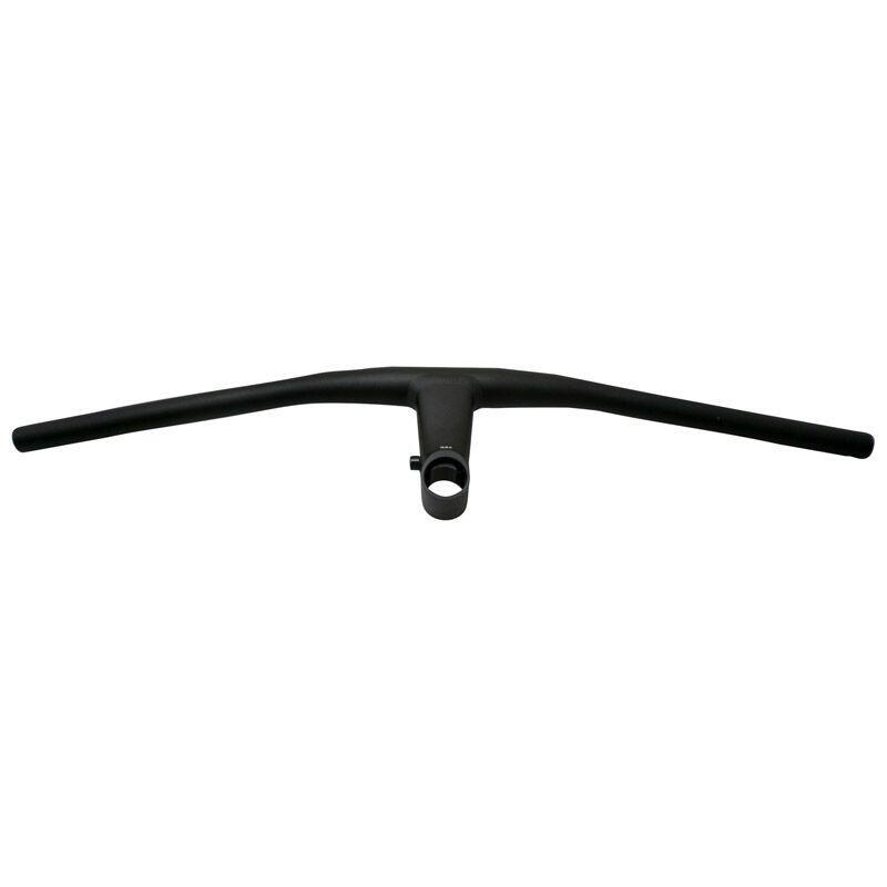 SELECTION P2R Recht aluminium stuur met geïntegreerde stuurpen voor vorkscharnier P2R Stealth