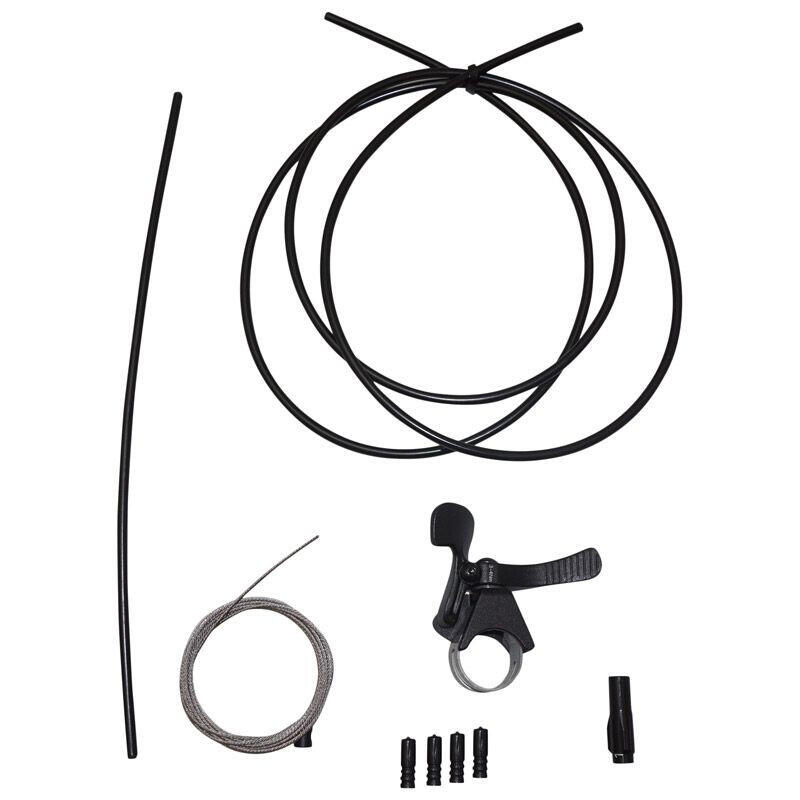 Lever for adjustable seatpost alu handlebar fixation gravel delivered with cable