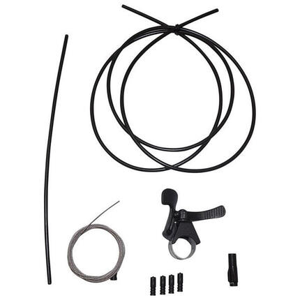 Levier pour tige de selle réglable alu fixation cintre gravel livré avec cable P