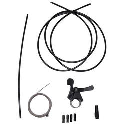 Levier pour tige de selle réglable alu fixation cintre gravel livré avec cable P