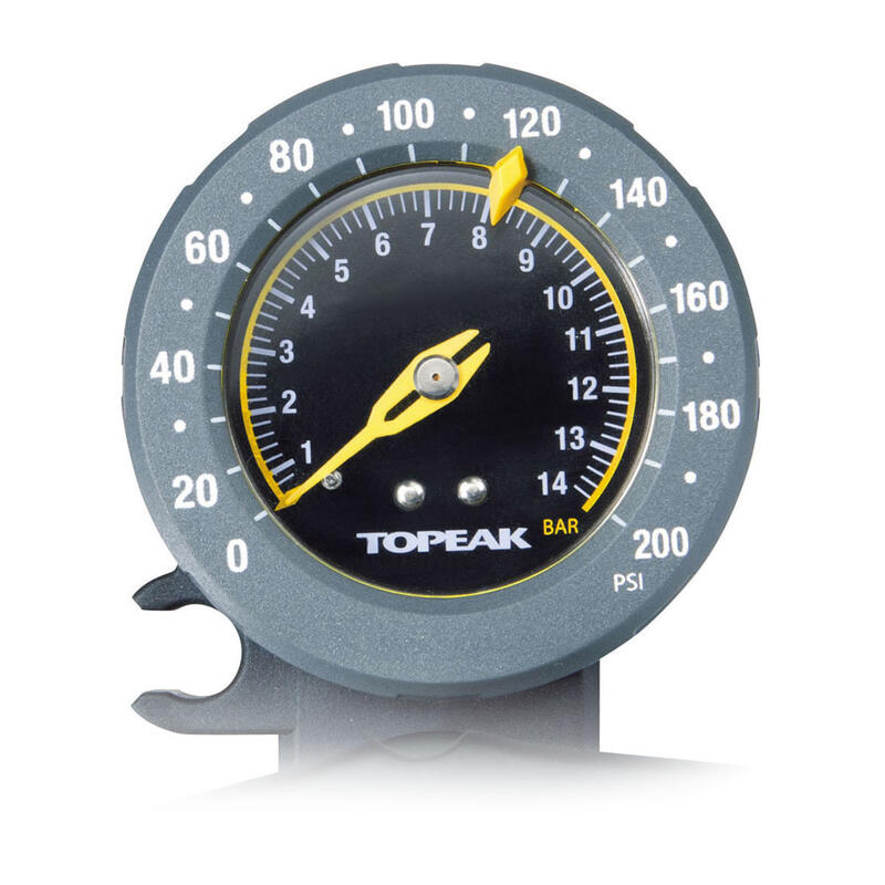 Pompa Podea Bicicleta Topeak Joeblow Race, Alb-Negru