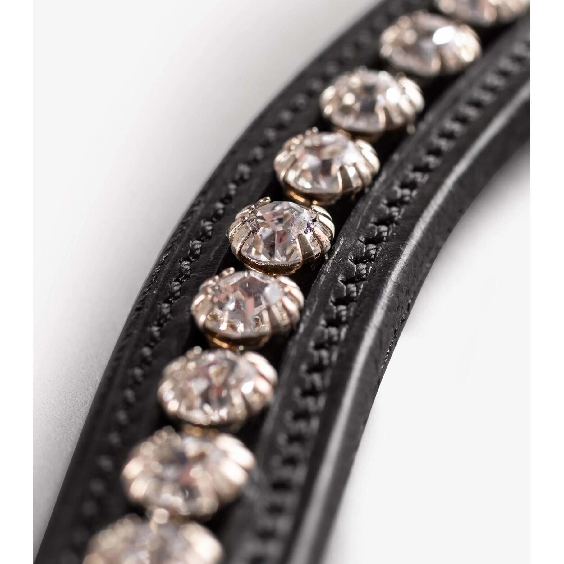 Frontal pour cheval strass Premier Equine Bellissima 3/4