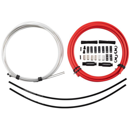 Kit Câbles et Gaine Jagwire 2x Elite Sealed Shift Kit Blanc 4/4