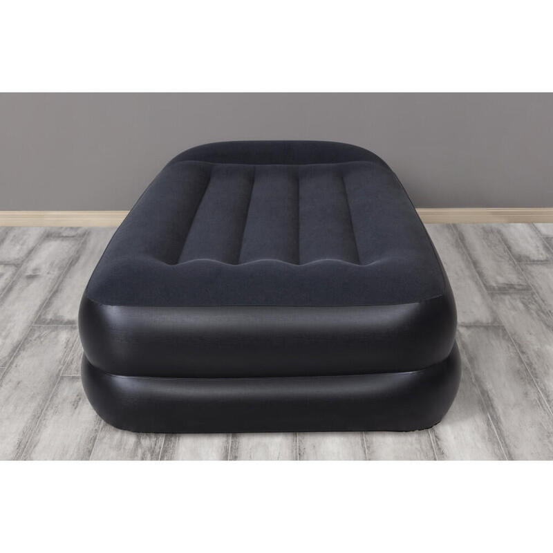 Matelas gonflable 1 personne avec pompe électrique intégrée 191 x 97 x 46 cm