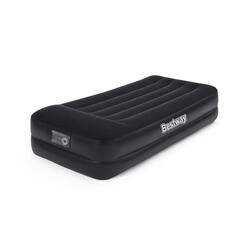 Matelas gonflable 1 personne avec pompe électrique intégrée 191 x 97 x 46 cm