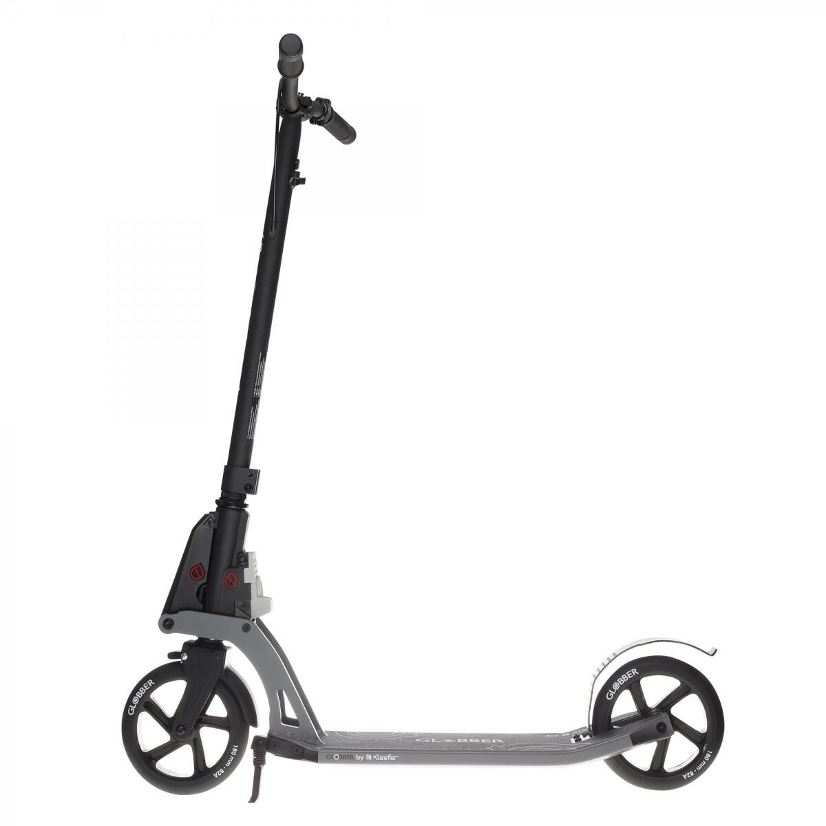 Trottinette ONE K 180 BR guidon fixe avec frein - Noir 3/5