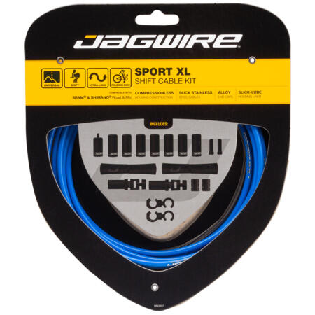 Kit Câbles et Gaine Jagwire Sport XL Shift Kit Rouge 3/4