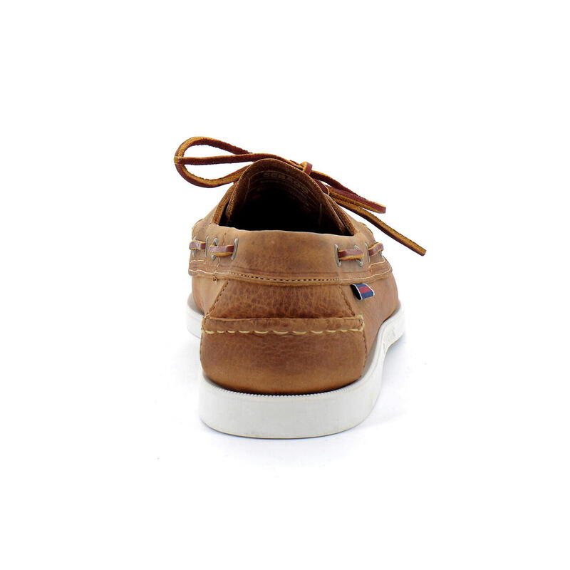 Sapato de barco masculino DOCKSIDES Portland Crazy Brown