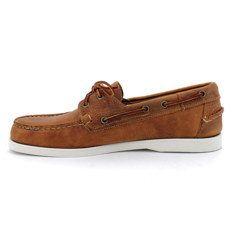 Sapato de barco masculino DOCKSIDES Portland Crazy Brown