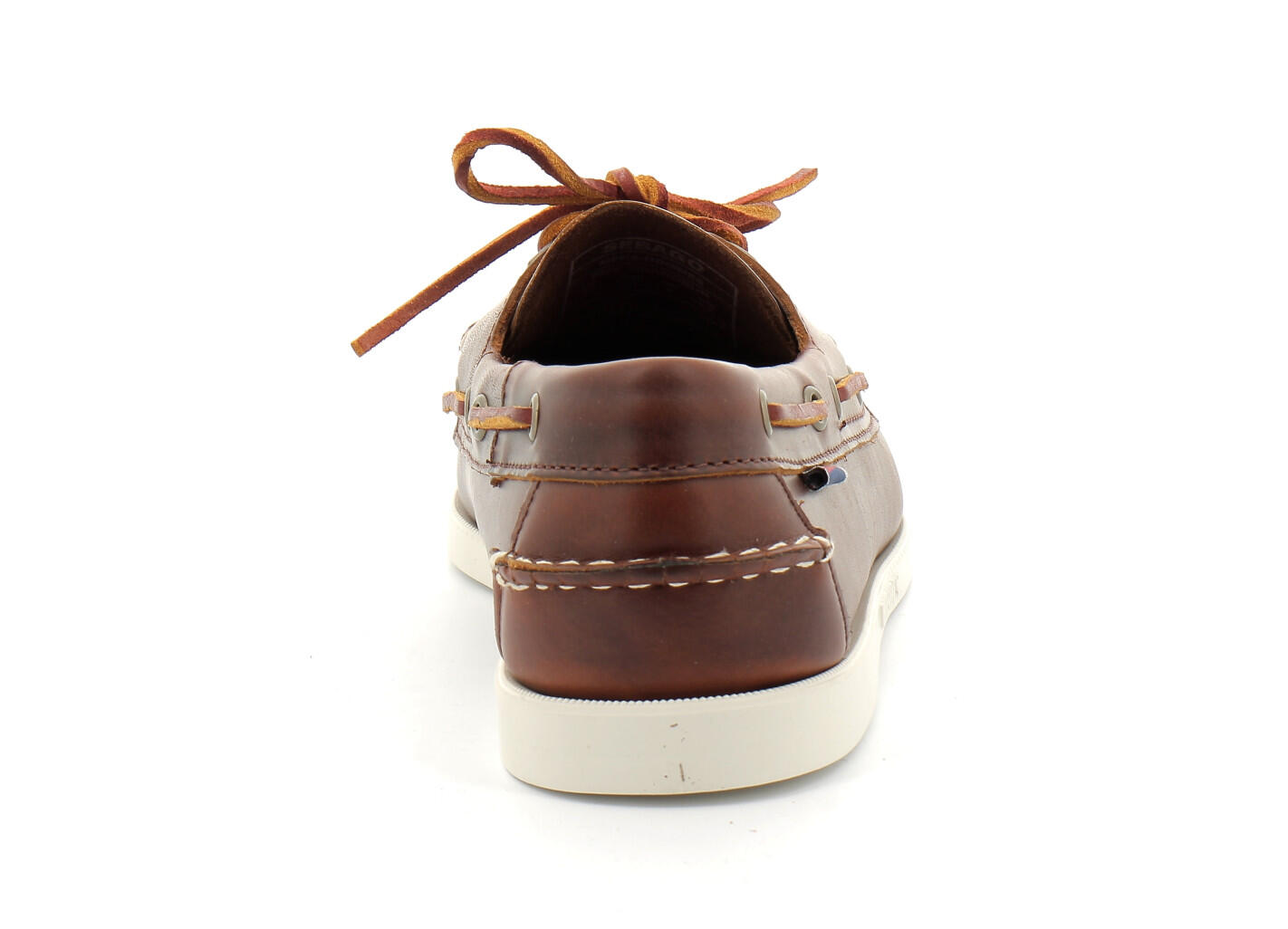 Scarpe acquatiche Sebago Portland Waxed marrone 4/7