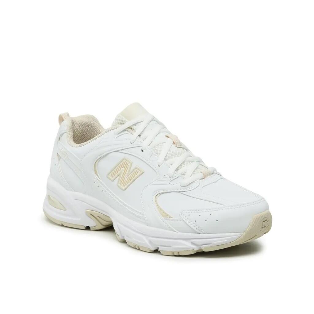 New Balance 530 Colour Unisex White Taupe Trainers