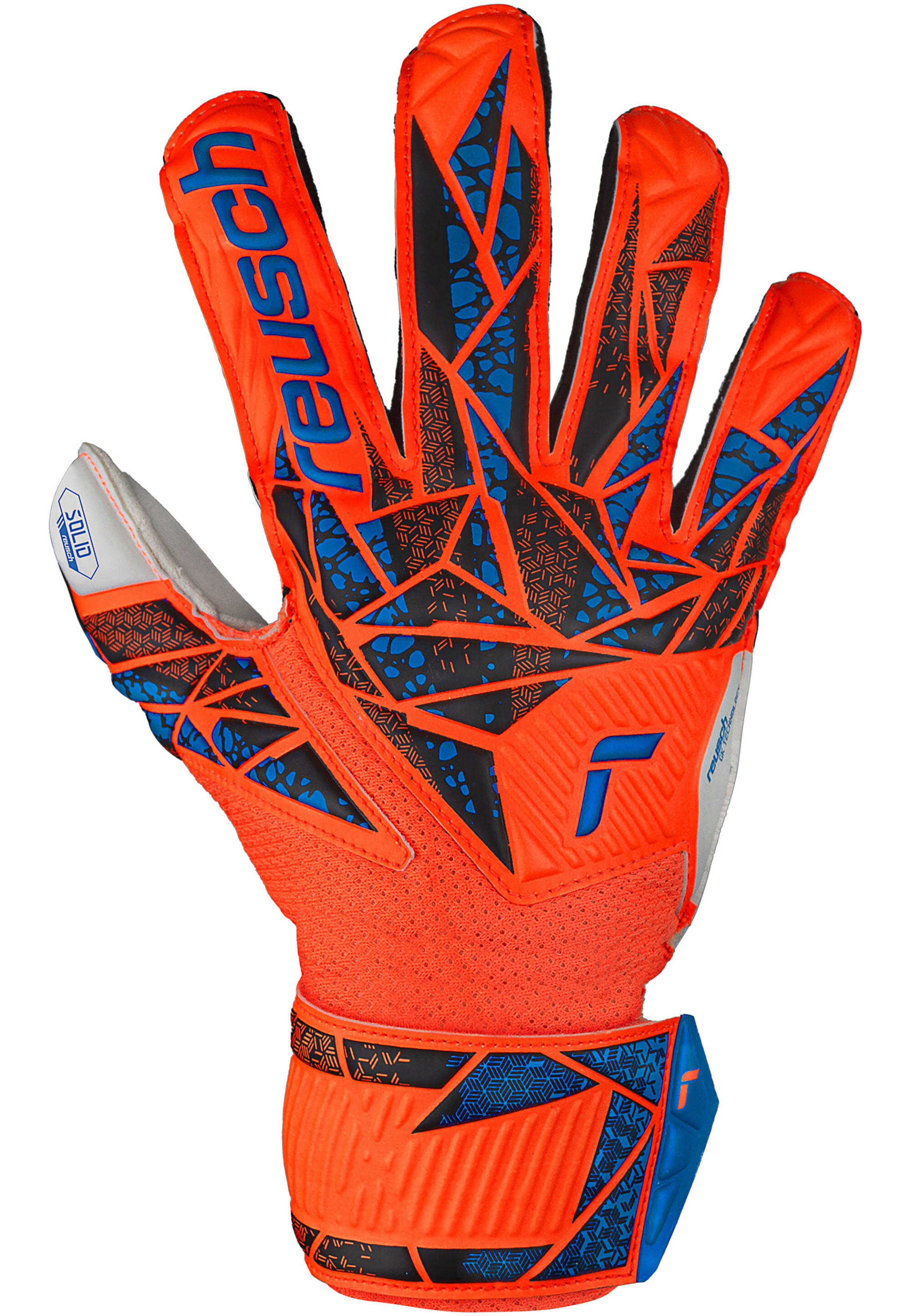 Guanti da portiere per bambini Reusch Attrakt Solid Finger Support 4/5