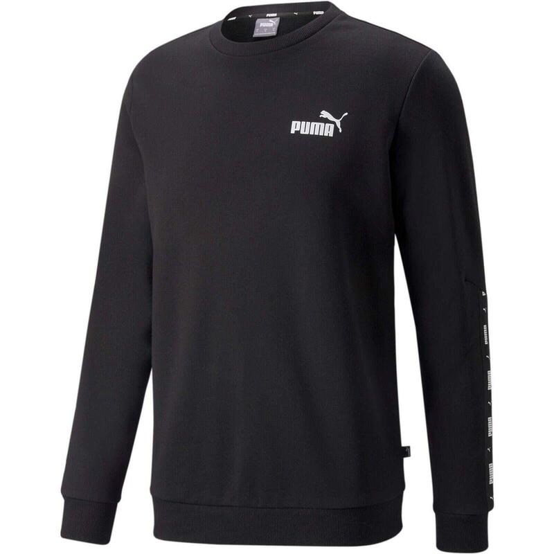 Chemisier Puma Essentials Tape Crew, Noir, Hommes