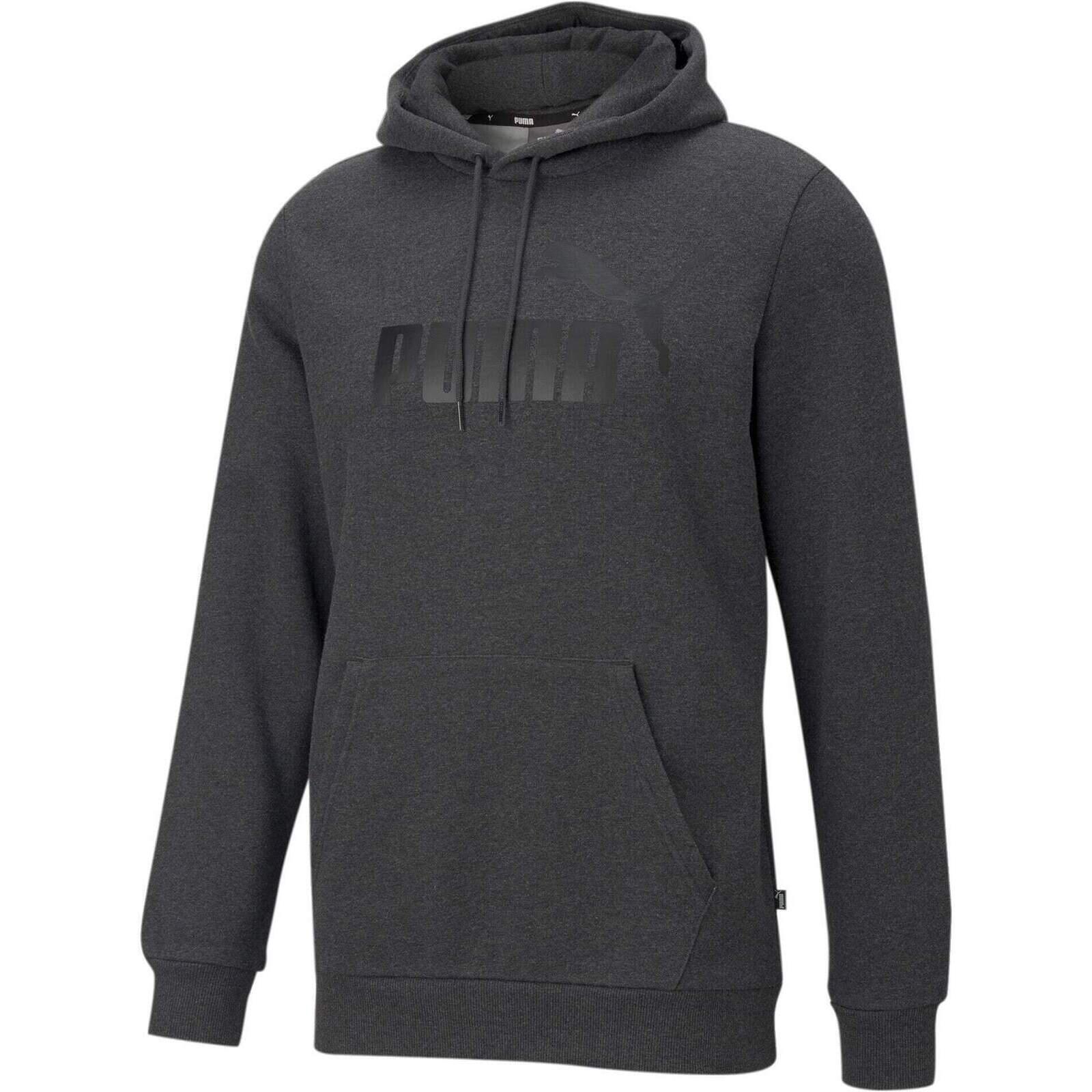 Sudadera Puma Essentials Big Logo Gris Hombre Decathlon