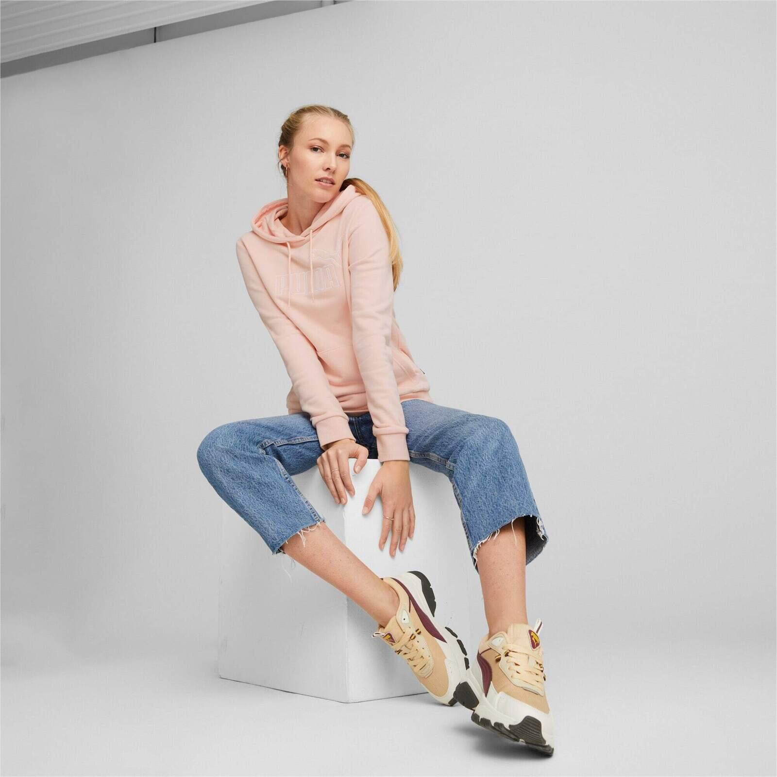 Capot Puma Essentials Plus, Rose, Femmes 3/5
