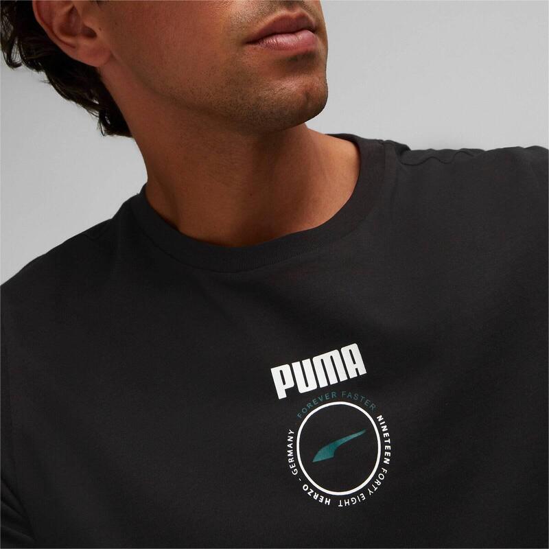 Chemisier Puma RadCal Longsleeve Graphic Tee, Noir, Hommes