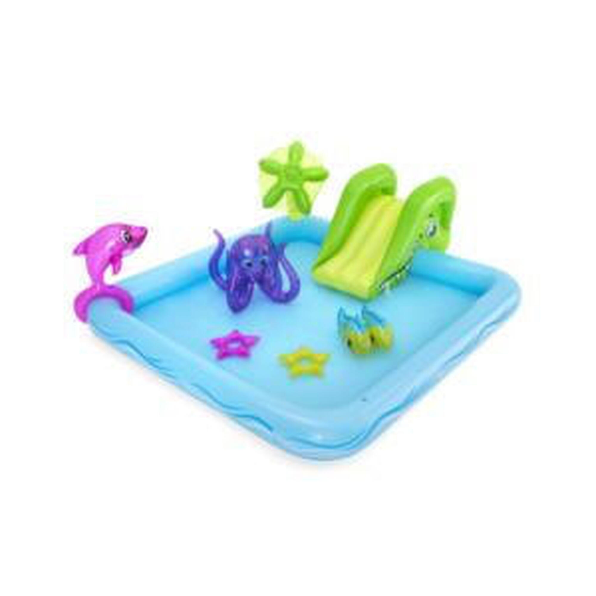 Pisicina para crianças : Centro recreativo aquático 239x206x86 cm Bestway