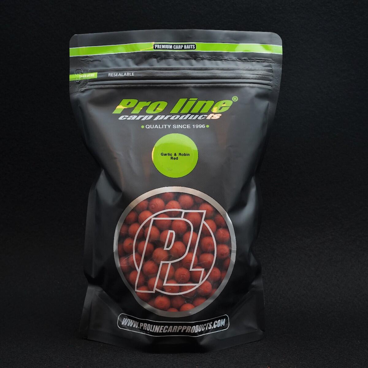 PROLINE Proline Garlic & Robin Red Readymades 15mm 1kg - Karper Boilies