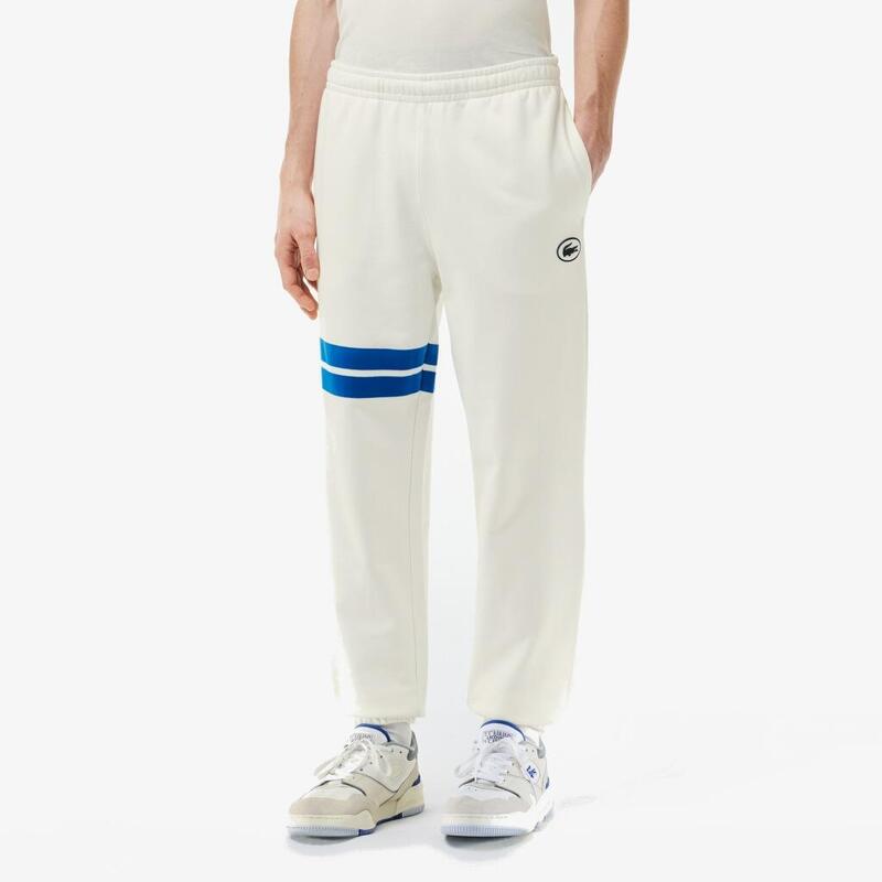 Pantalones Hombre Lacoste Xh7514 Blanco