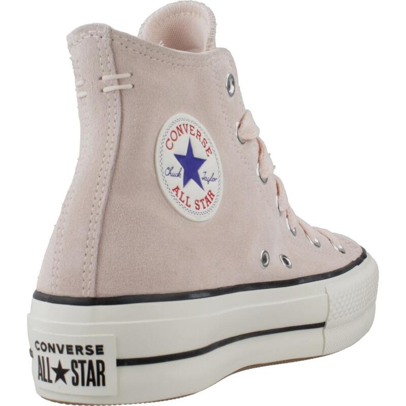 Zapatillas mujer Converse Chuck Taylor All Star Lift Plataform Suede Rosa