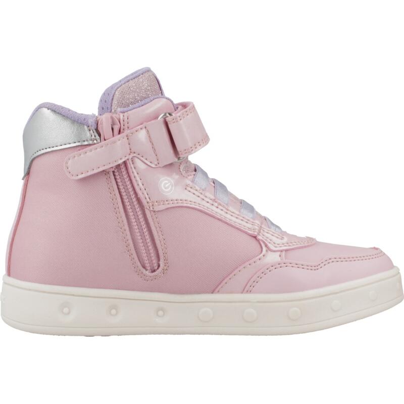 Zapatillas niña Geox J Skylin Girl Rosa