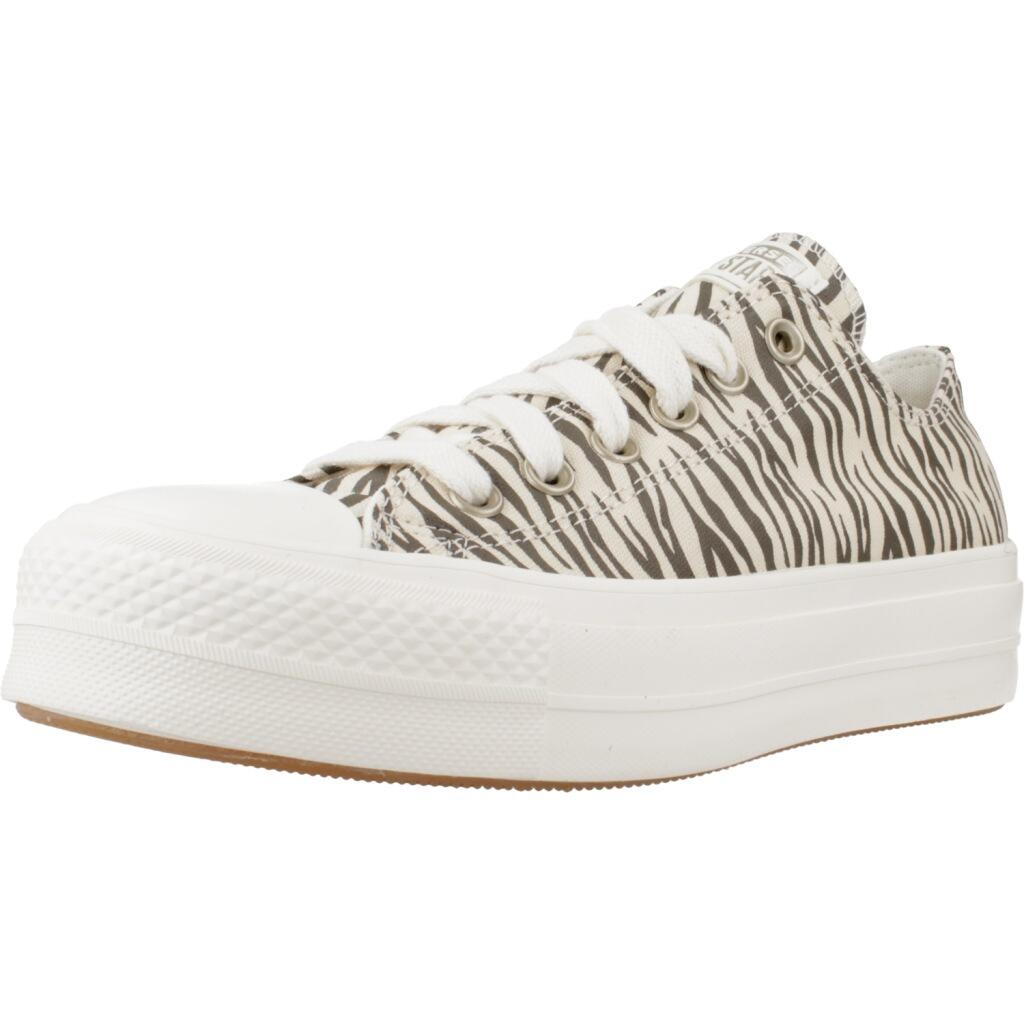 Converse - Baskets Converse Modèle Chuck Taylor All Star Lift Ox Couleur Imprimé Animalier - Chaussures De Sport - Multicolore - 37 - Decathlon