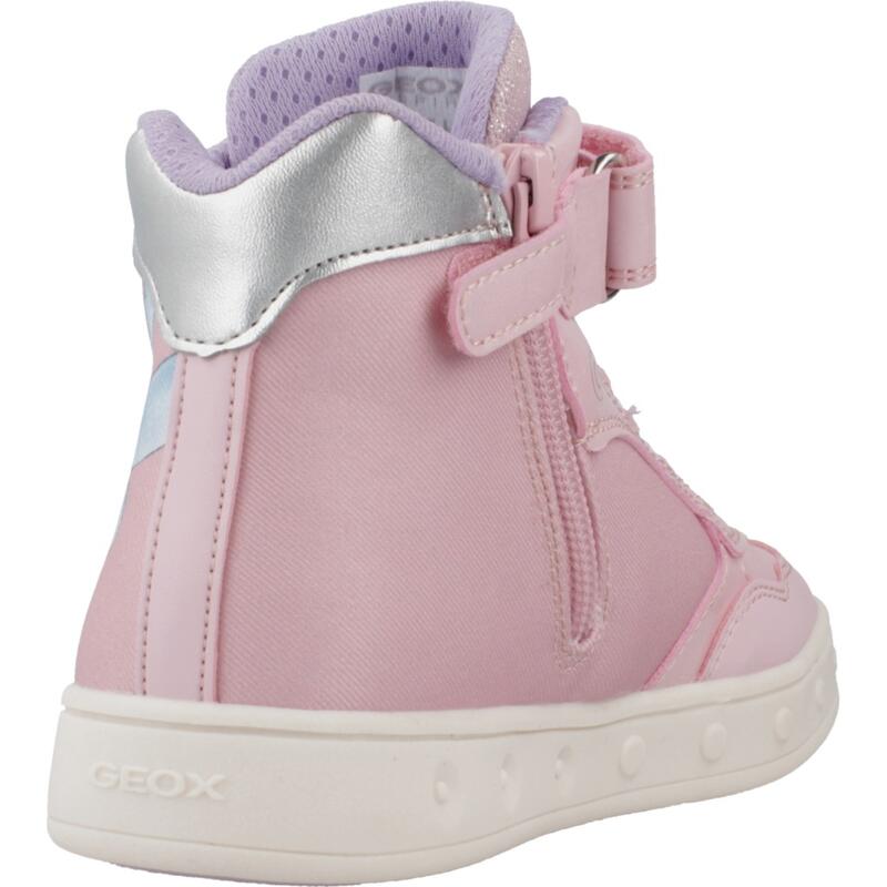 Zapatillas niña Geox J Skylin Girl Rosa