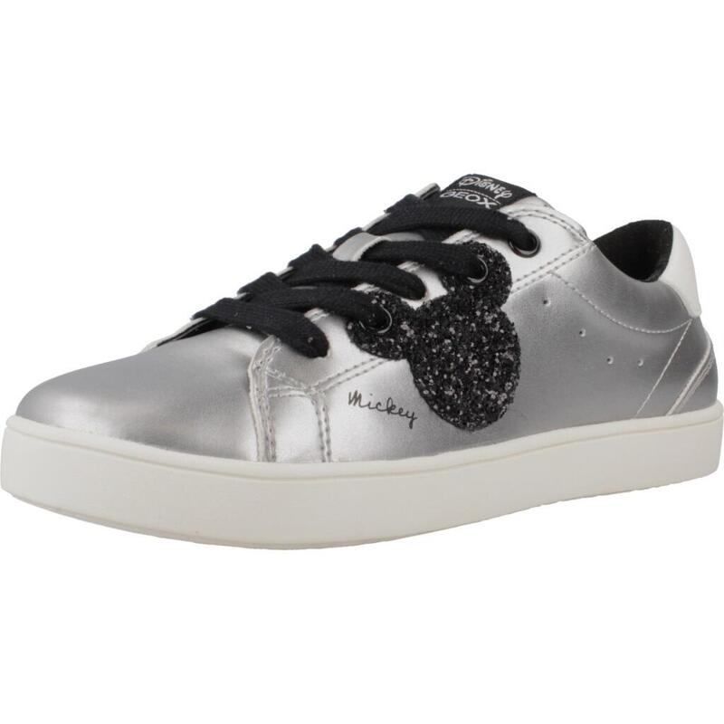 Zapatillas niña Geox J Kathe Girl Plata