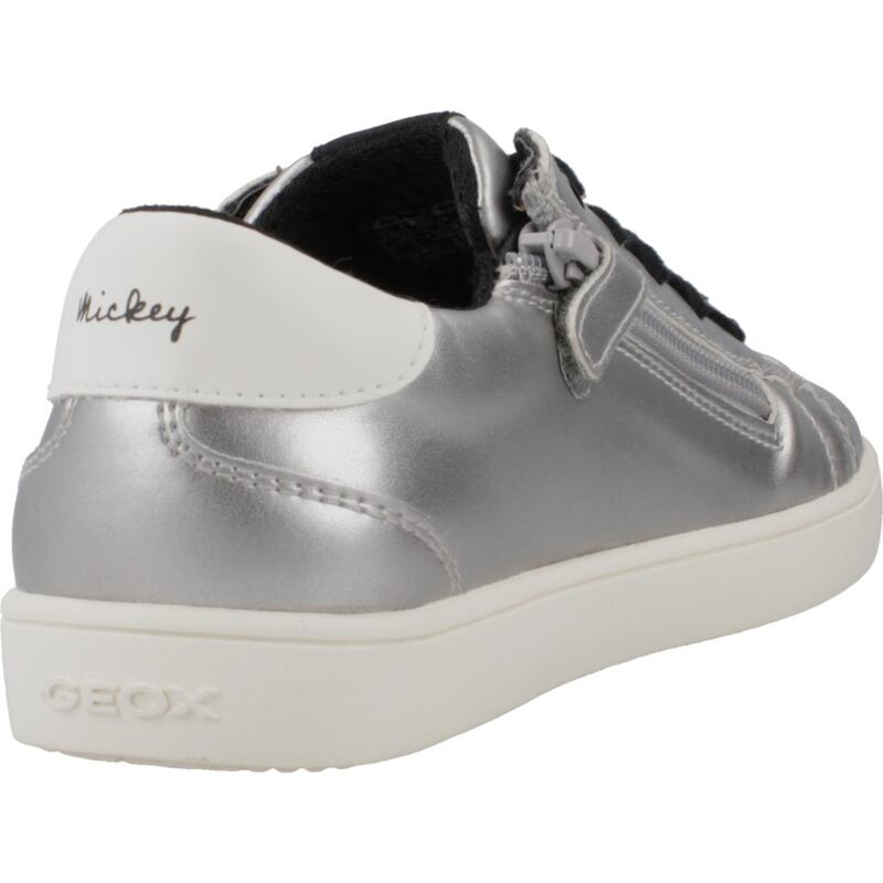 Zapatillas niña Geox J Kathe Girl Plata