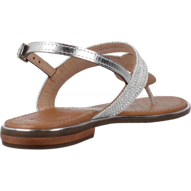 Sandalias Mujer Geox D Sozy Plus Plata