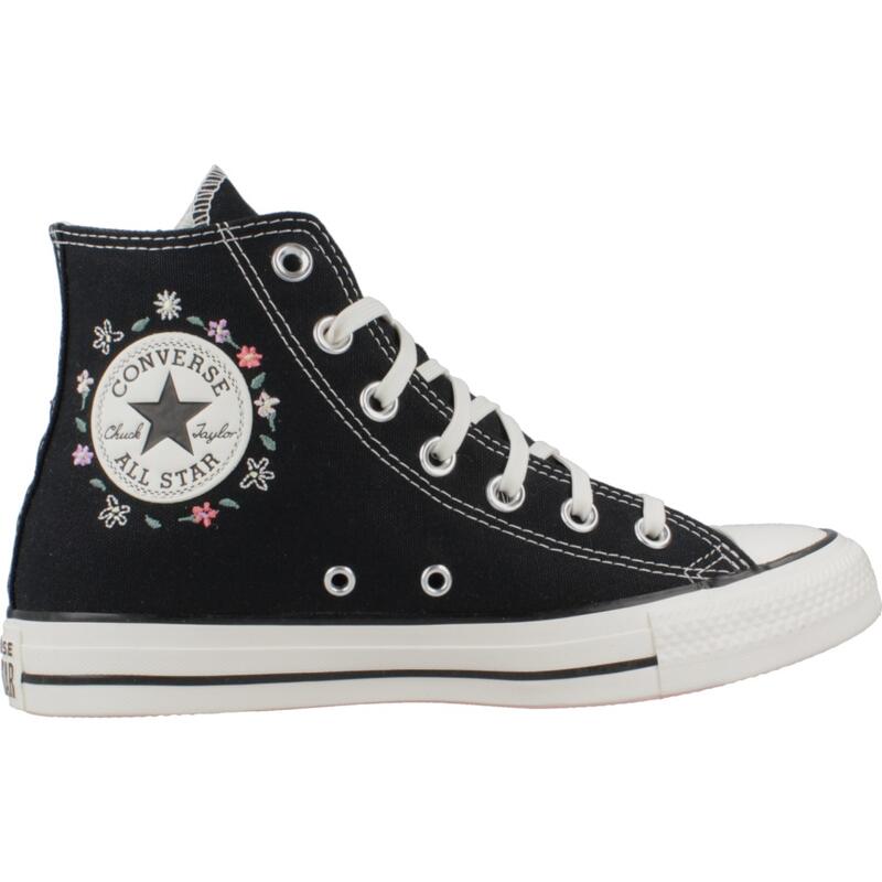 Zapatillas mujer Converse Chuck Taylor All Star Embroidered Little Flowers Negro