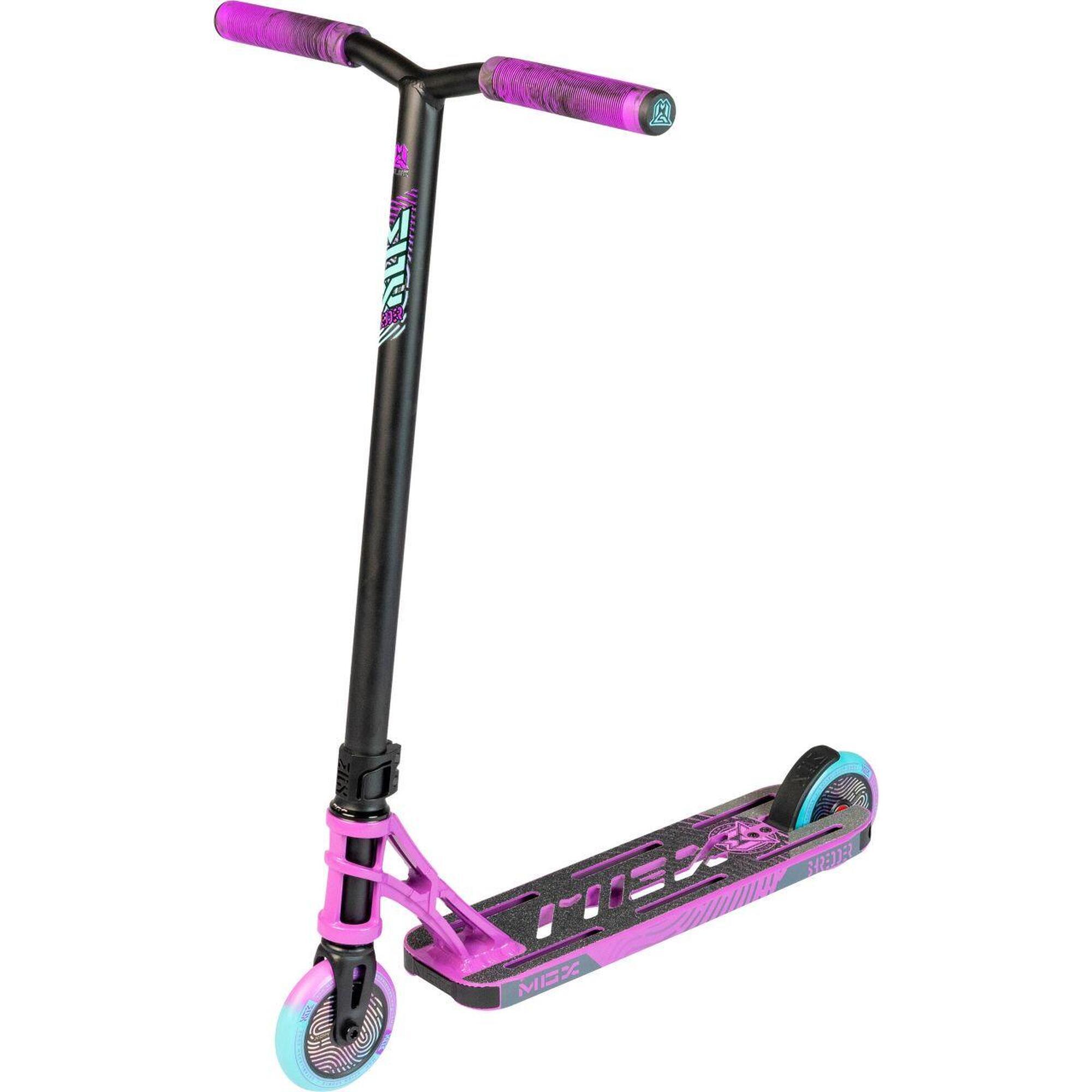 MGX Shredder Trotinette en Noir et Mauve