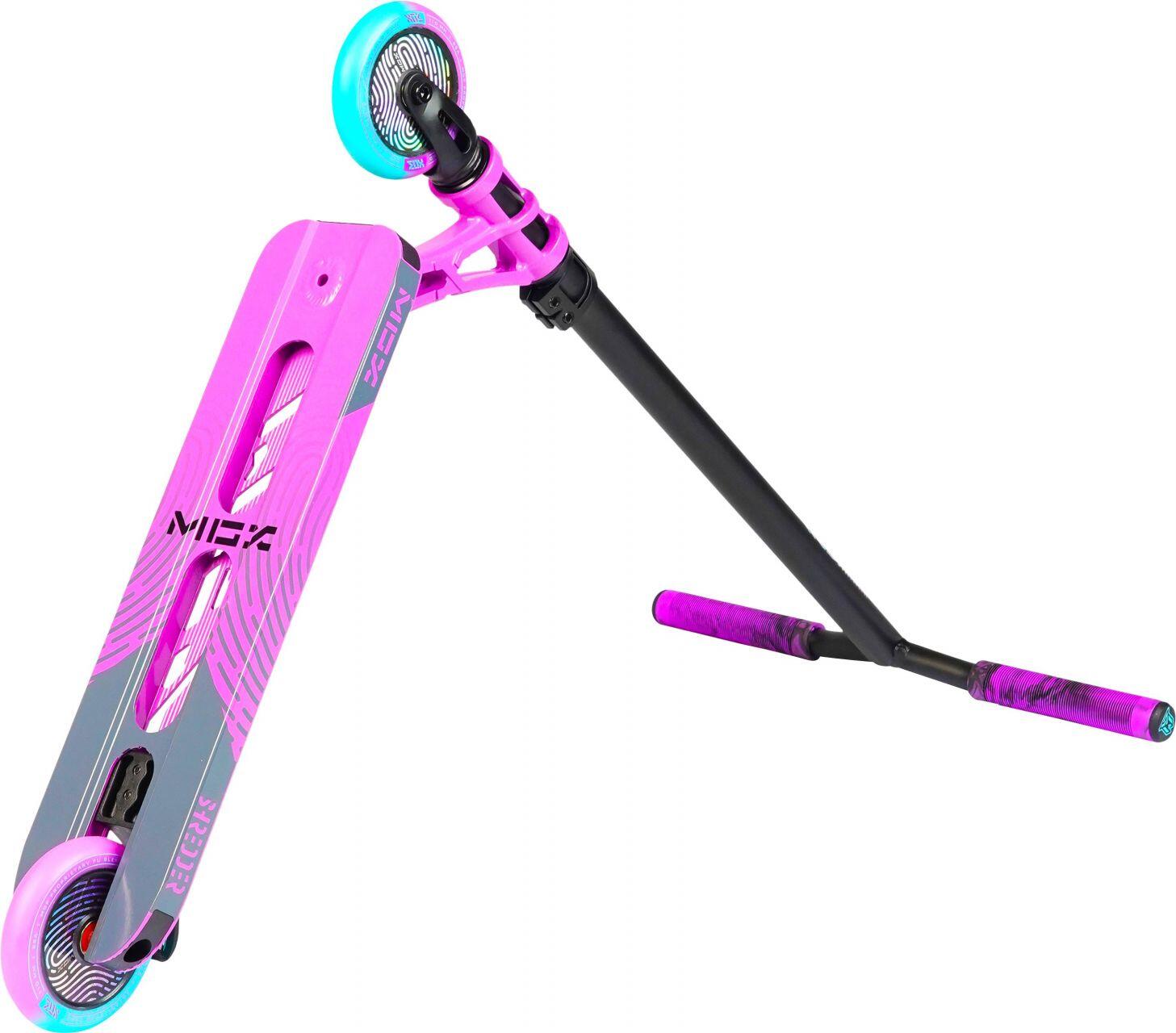 MADD GEAR PRO Monopattino Stunt | Monopattino Freestyle & Urbano, Rosa/Blu 6/6