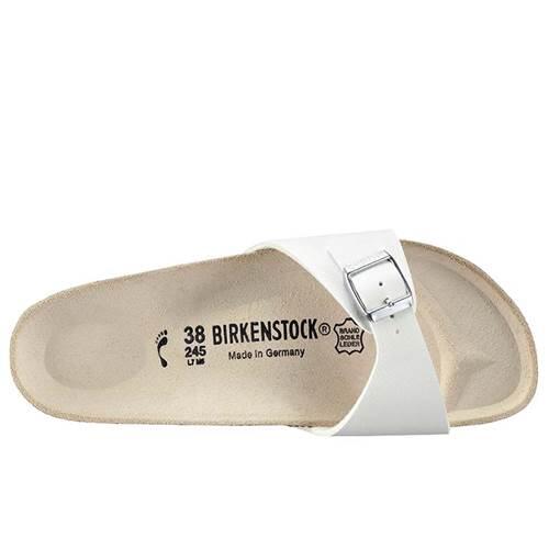 Sandálias Birkenstock Madrid Bf para mulher Branco 3/12