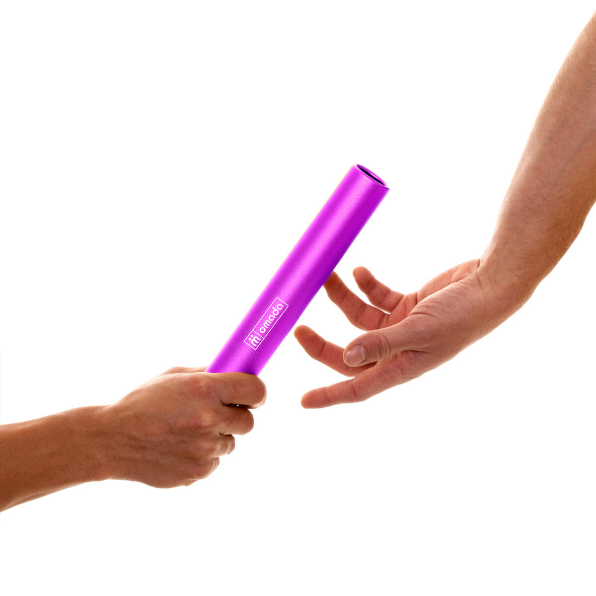 Bastón de relevo junior de aluminio Ø 30cm Omada 2/3