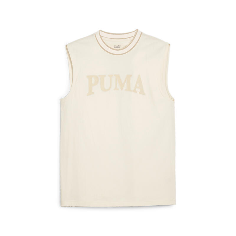 Camiseta sin mangas PUMA SQUAD Hombre PUMA Alpine Snow White