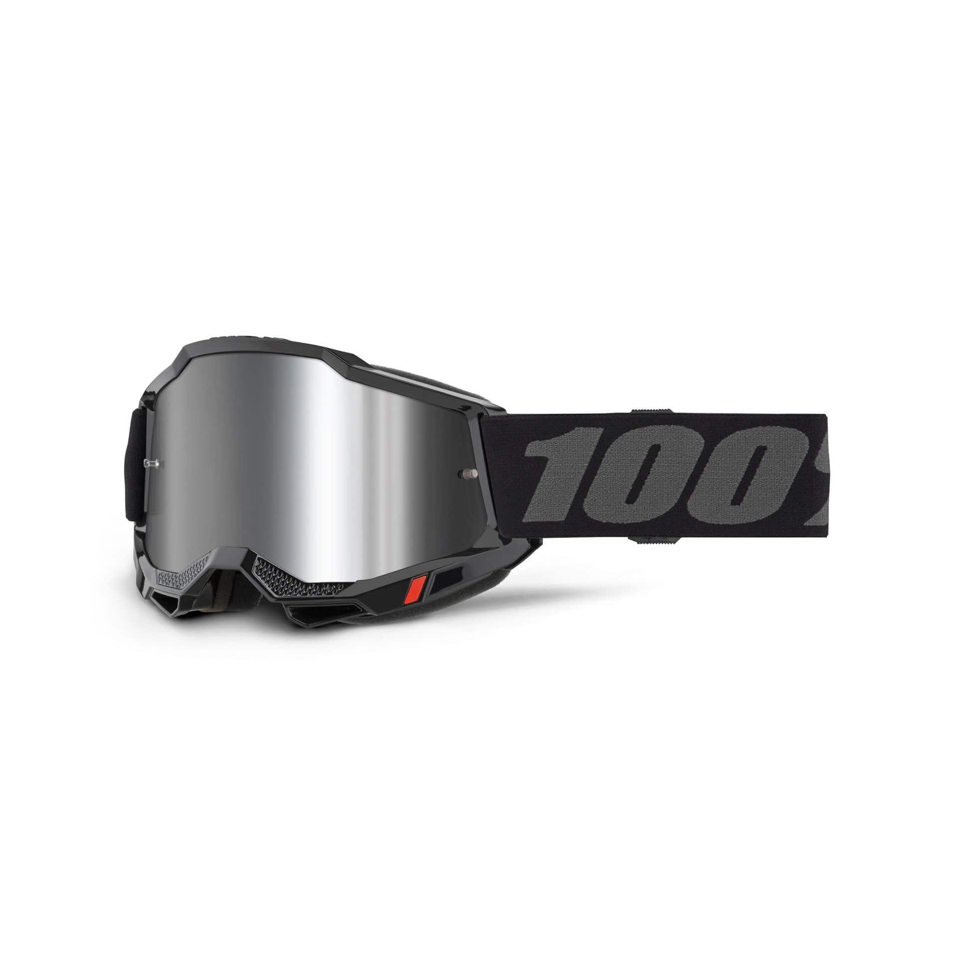 100 Percent ACCURI 2 Goggle Black - Mirror Silver